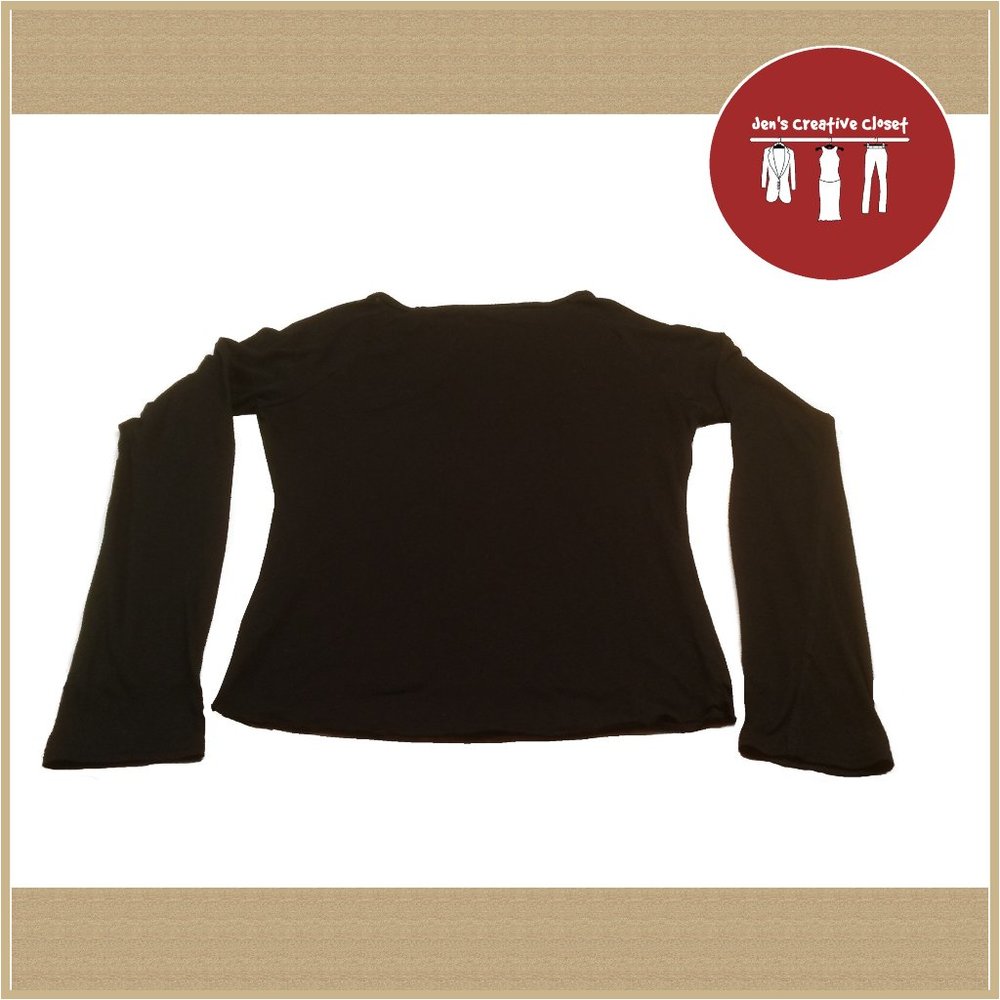 Women's One Step Up Black Long Sleeve Shirt